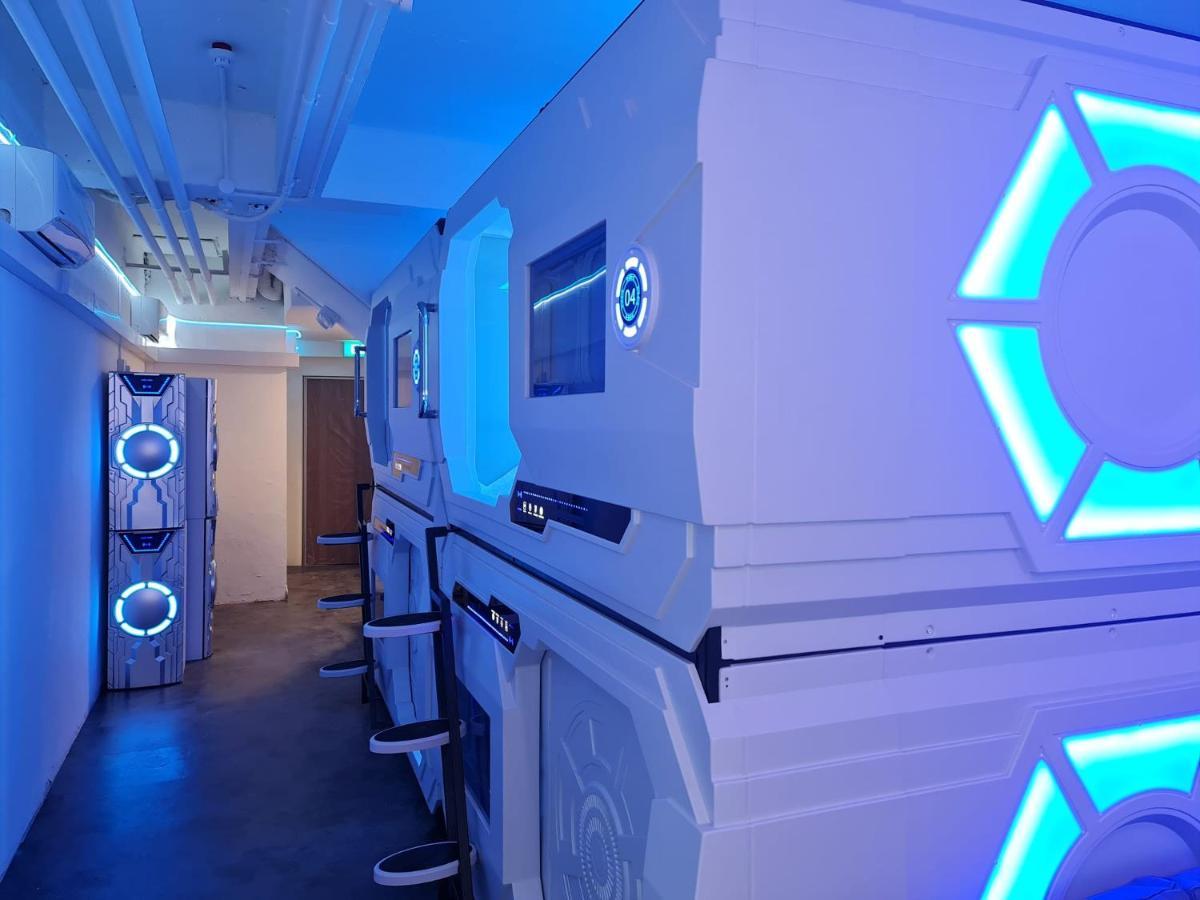 Galaxy Pods Capsule Hotel Boat Quay Singapur Dış mekan fotoğraf