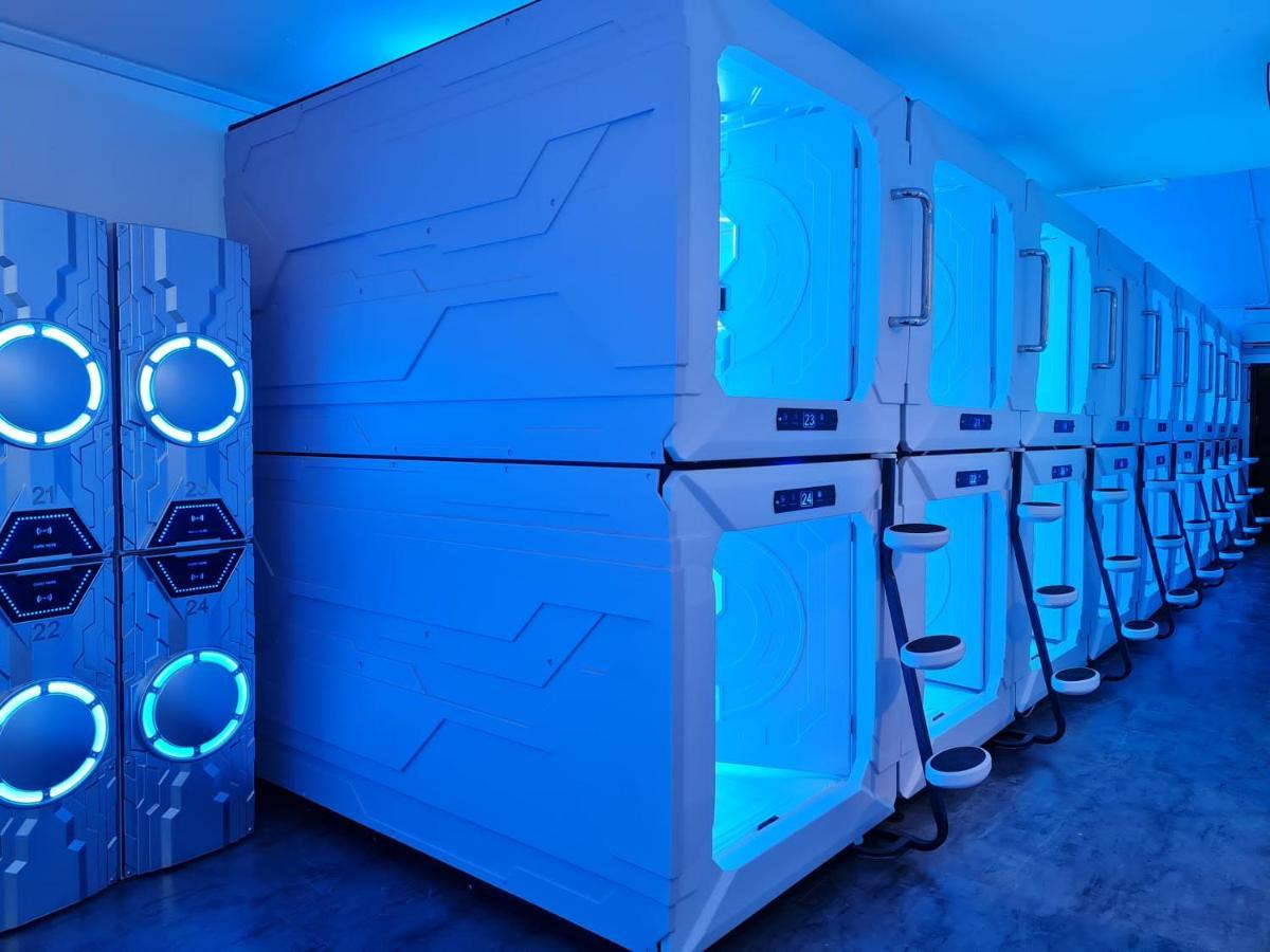 Galaxy Pods Capsule Hotel Boat Quay Singapur Dış mekan fotoğraf