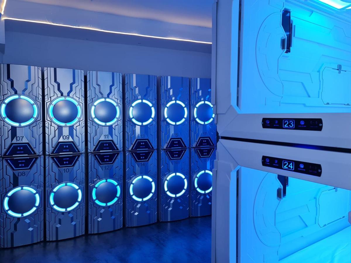 Galaxy Pods Capsule Hotel Boat Quay Singapur Dış mekan fotoğraf