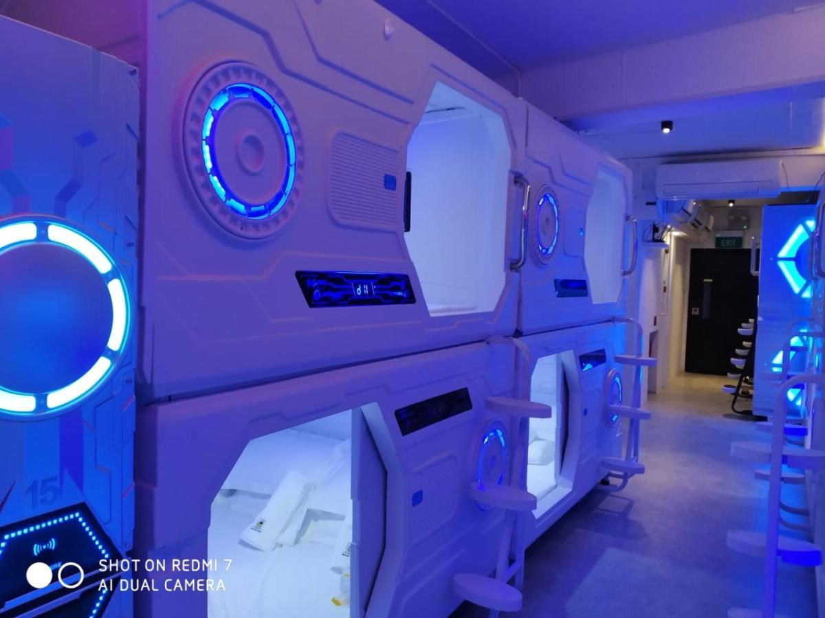 Galaxy Pods Capsule Hotel Boat Quay Singapur Dış mekan fotoğraf