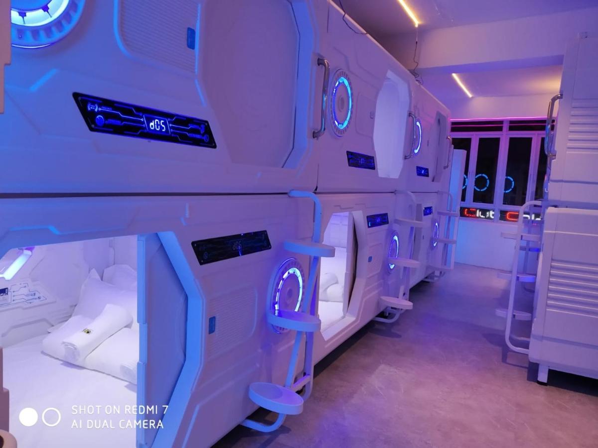 Galaxy Pods Capsule Hotel Boat Quay Singapur Dış mekan fotoğraf