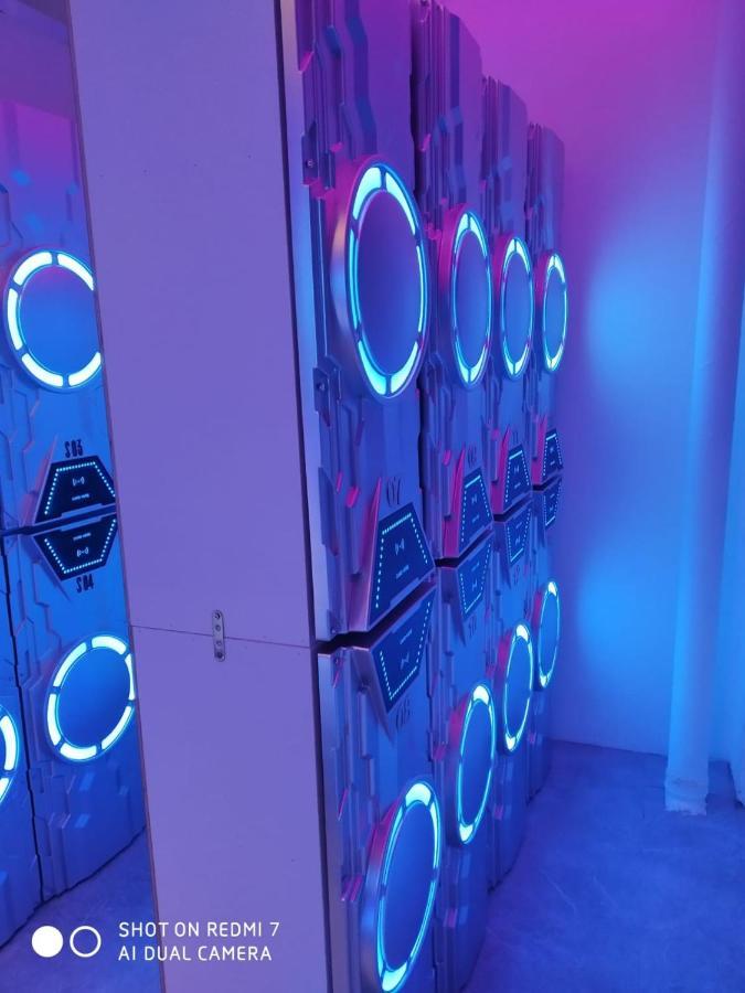 Galaxy Pods Capsule Hotel Boat Quay Singapur Dış mekan fotoğraf